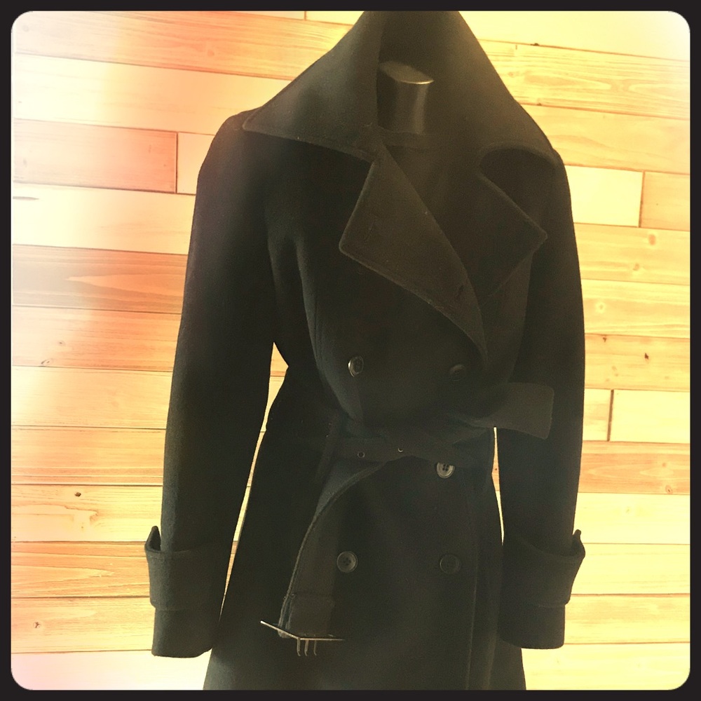 Calvin Klein wool trench